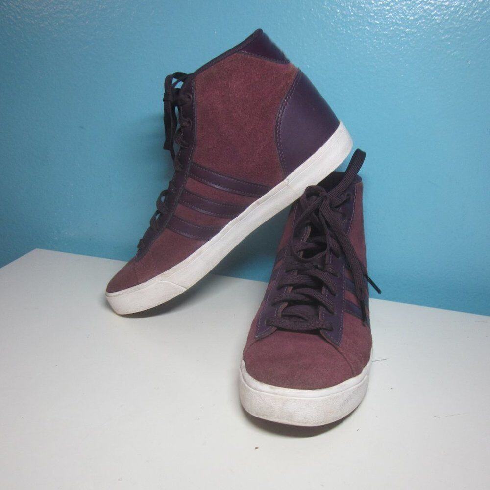 Adidas Neo Cloudfoam High Top Sneaker Womens 8.5